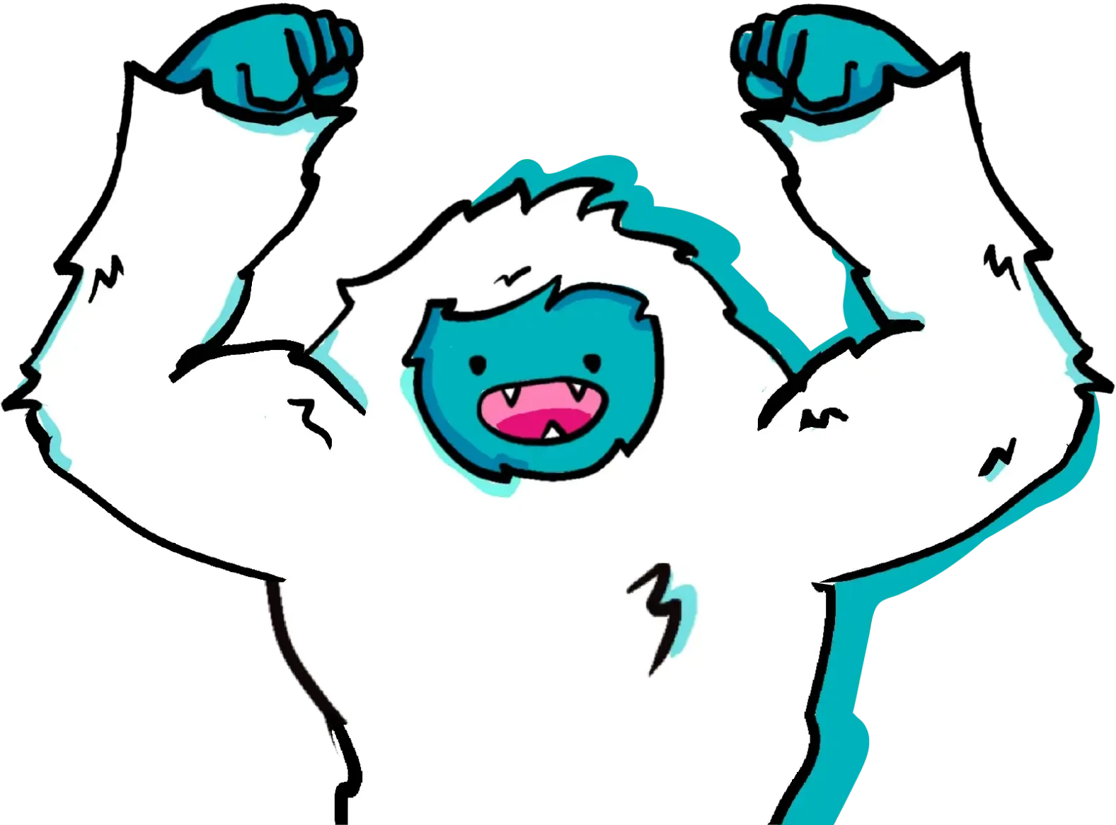 Northern Snow strong yeti character